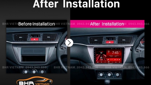 Màn hình DVD Android xe Mitsubishi Lancer 2003 - 2007 | Gotech GT6 New